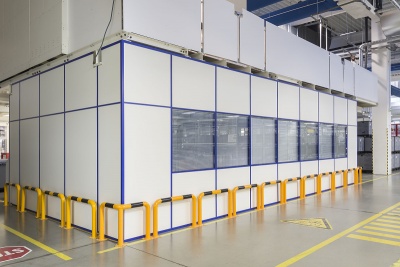 In-hall units inLIKO&reg; for optimal management of clean production facility in ZKW Slovakia